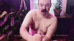 fascinating Moustache Daddy acquires Pumped Full Of boner By Bearded Bubba Bear Then Masturbates And Deep-Throats The gusto gel Out Of His 10-Pounder