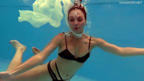 ”Russian charming pornstar sexy girl Anastasia Ocean underwater”