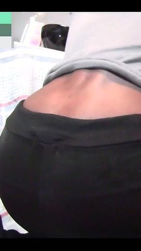 Shaving my asshole for the hardcore anal porno scenes