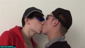 Two Sexy Twinks for A Good Blowjob and Ass Fucking Session