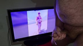 Zu einer H&uuml_bschen Frau Abspritzen