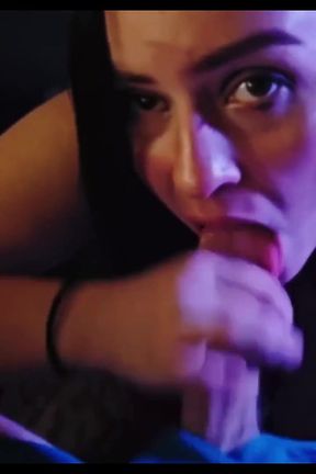 Lexi Makes Boyfriend Cum by Rubbing Bra on Dick