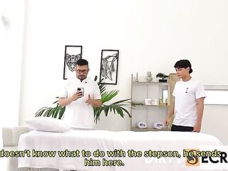 I'M SO CONCUPISCENT THAT I GO TO THE SPA, TRY TO TEMPT THE OWNER BUT THAT GUY'S AN IDIOT, SO I SCREW HIS SEXY EMPLOYEE.