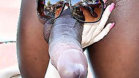 ”Roxi rides big black shaft”