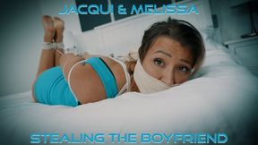 Jacqui and Melissa - Fighting Over Date With Boyfriend Alt HD ( FF Bondage , Tape Gagged , Rope Bondage , Hogtied , Wrap Gagged , OTM Gag , Female Domination, Clear Tape Gag , Duct Tape Gag )