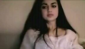 Breath-taking amateur Indian beauty strips on webcam teasingly