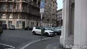 Hot Wife Lena Dark Lets Cuckold Savor Her BBC Creampie