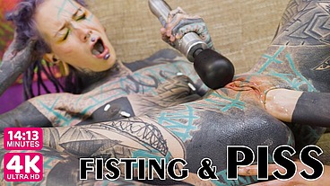 alt TEEN gets her ASS fisted - extreme ANAL - ANAL, doxy, FISTING, orgasm (goth, punk, alt porn) ZF040