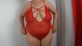 Lace Lingerie Try on