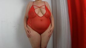 Lace Lingerie Try on