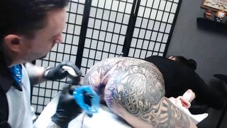 Darcy Diamond Gets Asshole Tattooed by Trevor Whelen for 4.5 Hours (25mins TL) - Infected by Sickick