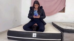 Blonde Milf very strong facesitting Part 2 by Nicolly and Daniel Santiago Cam By Dani full Hd