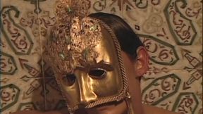 Behind the Mask a Slutty MILF and 2 Horny Men