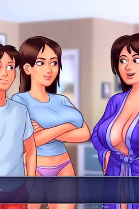 Summertime saga: hot MILF and her milk ep 57