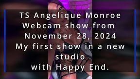 ts angelique monroe - webcam show from november 28, 2024