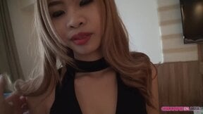 Gorgeous Asian Gets Loads Of Huge Cum After Hardcore Ride