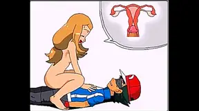 Cute Pokmon Babe Enjoys Hot Cartoon Liaison in Wild Fantasy Scene