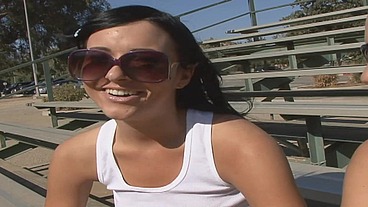 PillowGirls - Girl at park on skateboard seduced and fucked at home