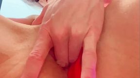 FACE SITTING: POV Mia'_s Mimi face sitting CLOSE-UP