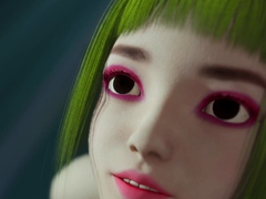 Sexy futanari fucks haed 18yo beauty Yuna in crylab