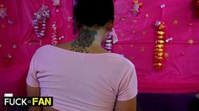 Tory Lane Gags Hard On Caleb's Throbbing Kenyan Cock!