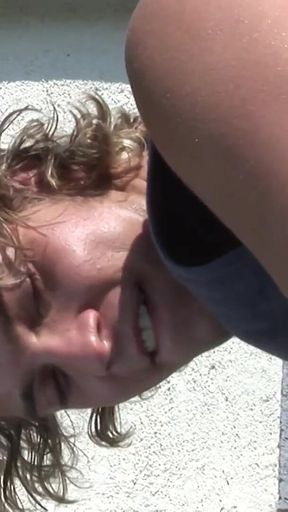 The Pool Boy Gets Barebacked in the Backyard