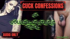 COLLEGE FOOTBALL CUCK - Your Wife Makes You watch As She Takes 3 Black Football Gods In Front Of You On The Vacation You Paid For