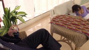 Mature 50-Year-Old Woman Tries Her Husband's Employee for the First Time Watch Full Story