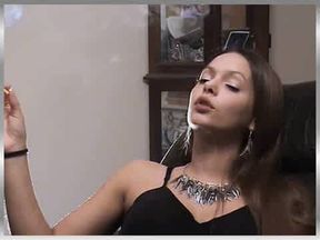 Lynn Smoking Fetish AI upscaled