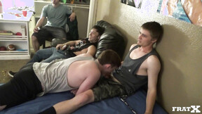 ”Gay frat house”