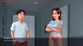 Summertime Saga 05 by Darkcookie - Hot MILF Needs Massage From Horny Pervert Tenant