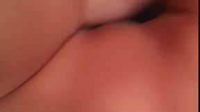 eve laurence blowjob leads to facial cumshot outdoors