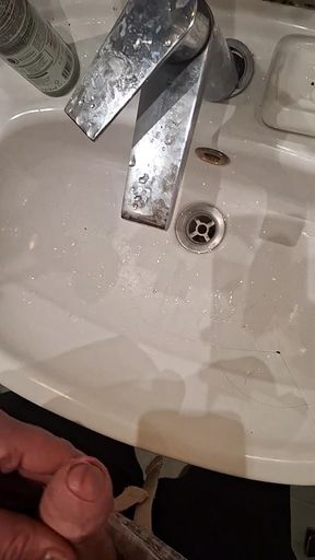 Husband plays with his 22 cm toy