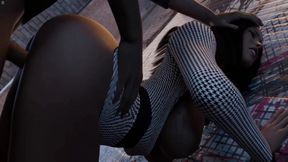 Stepson Fucking Stepmom Standing Doggystyle Sex In Outdoor