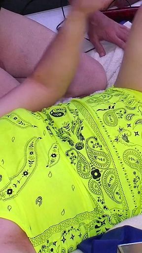 British MILF Lisa Magic Wand Vibrator and Bareback Anal Fucking