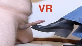 Boot job and cumshot 3D VR