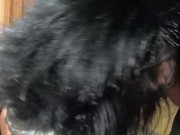 Love to suck and fuck with this furhooded down-jackets