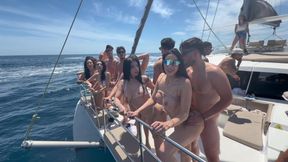 We're Partying on a Boat, and Suddenly a Massive Orgy Breaks Out with Everyone