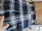 Fucked cute Egirl and cum on her face and tits