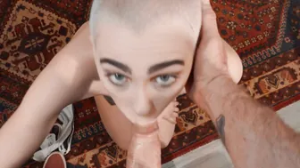 Paris Amour's Shaved Head POV Sex Adventure with Scott Nails