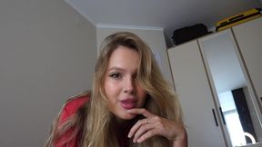 a good girl knows how to make a good morning. virtual sex