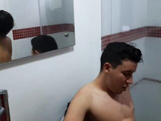 A rich shower with my stepcousin's excited. Part 3. I love fucking her rich vagina