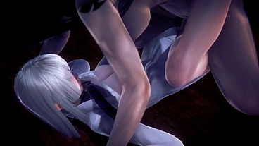 Futa Sofia Valmet Fucks Koko Hekmatyar - Jormungand Hentai Parody