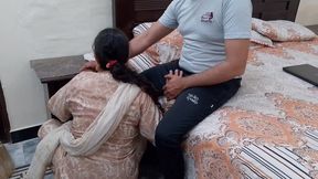 Desi maid and house owner sex - (Kam wali bai)