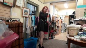 Very horny cd wanks in charity shop