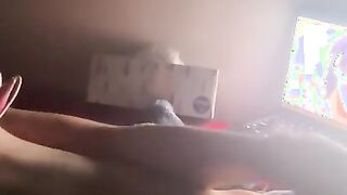 trampy mtf dumps to manga porn while door is open for step parent