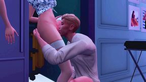 stepfather seduced perverted stepdaughter behind stepmothers back sims me hentai