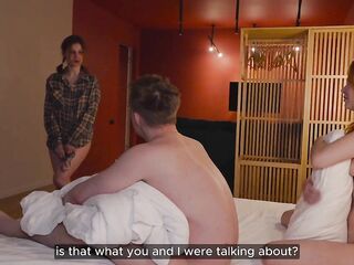 That babe Indeed Wanted To Learn How To Bang And We Helped Her. 4K HD Tim Team