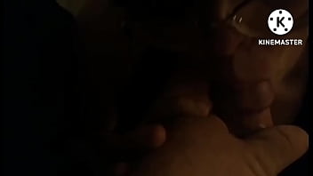 Betty drinks cum