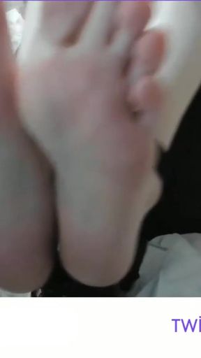 Jaw-dropping moment from &quot;FOOT TICKLING FETISH - ROLE PLAY- TALKING- FICTIONAL- STORY- TICKLE MY FEET- TICKLE WITH YOUR TONGUE-&quot;